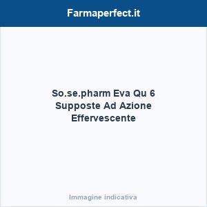 So.se.pharm Eva Qu 6 Supposte Ad Azione Effervescente