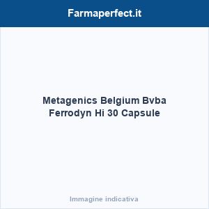 Metagenics Belgium Bvba Ferrodyn Hi 30 Capsule