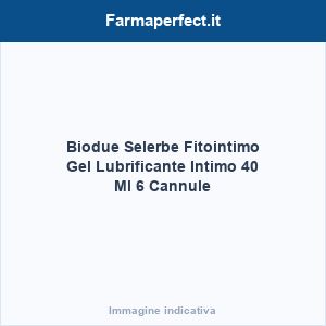 Biodue Selerbe Fitointimo Gel Lubrificante Intimo 40 Ml 6 Cannule