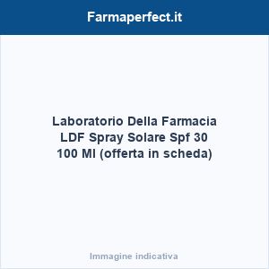 Laboratorio Della Farmacia LDF Spray Solare Spf 30 100 Ml (offerta in scheda)