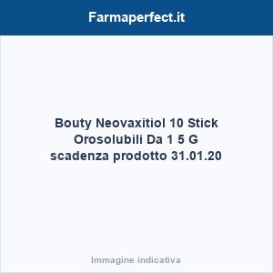 Bouty Neovaxitiol 10 Stick Orosolubili Da 1 5 G scadenza prodotto 31.01.20