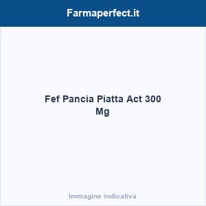 Fef Pancia Piatta Act 300 Mg