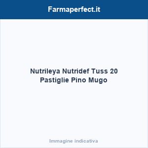 Nutrileya Nutridef Tuss 20 Pastiglie Pino Mugo