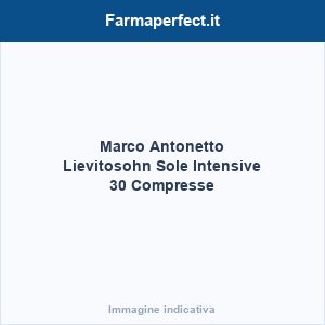 Marco Antonetto Lievitosohn Sole Intensive 30 Compresse