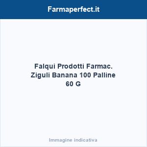 Falqui Prodotti Farmac. Ziguli Banana 100 Palline 60 G