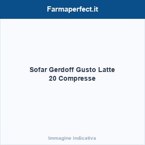 Sofar Gerdoff Gusto Latte 20 Compresse