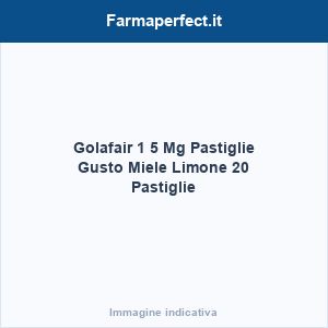 Golafair 1,5 Mg Pastiglie Gusto Miele-Limone 20 Pastiglie