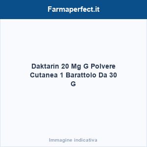 Daktarin 20 Mg G Polvere Cutanea 1 Barattolo Da 30 G