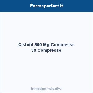 Cistidil 500 Mg Compresse 30 Compresse