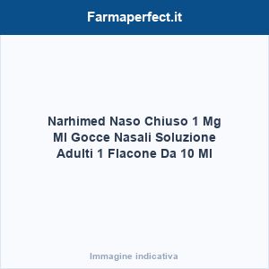 Narhimed Naso Chiuso 1 Mg Ml Gocce Nasali Soluzione Adulti 1 Flacone Da 10 Ml