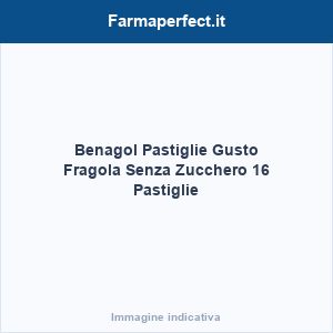 Benagol Pastiglie Gusto Fragola Senza Zucchero 16 Pastiglie