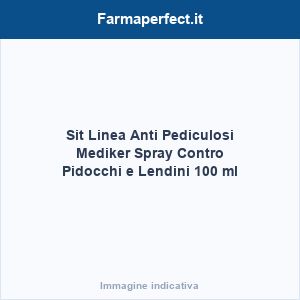 Sit Linea Anti-Pediculosi Mediker Spray Contro Pidocchi e Lendini 100 ml